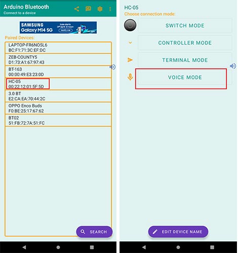 Home Automation App Setup