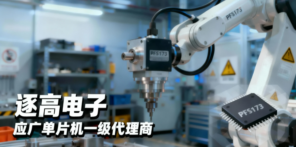 工业级编码器读取器模块,展示了连接到编码器的电路